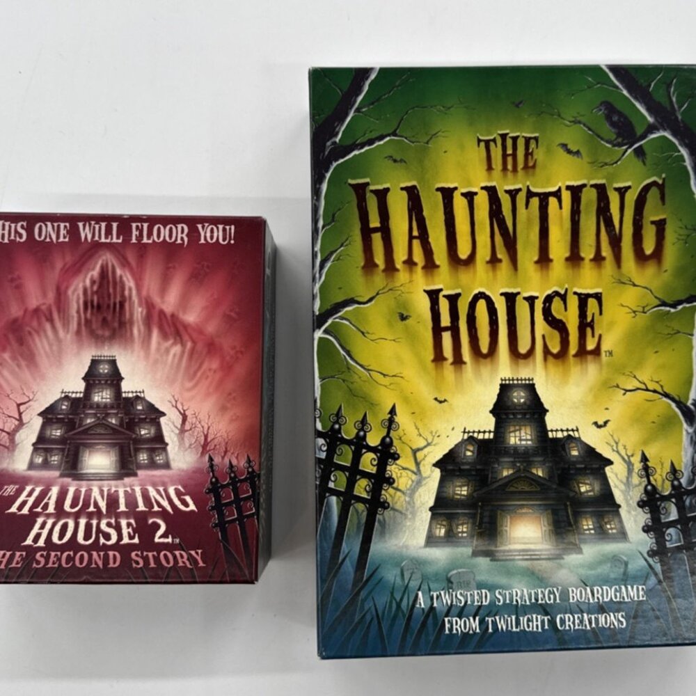 The Haunting House Board Game with 2nd Story Addition Lot Twilight Creation 2004 - Picture 9 of 9